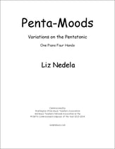 Penta-Moods - Variations on the Pentatonic piano sheet music cover